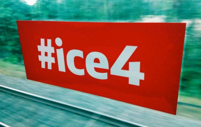 Impulse zu Mobilität und Arbeitswelten, bei über 200 KMH im ICE4